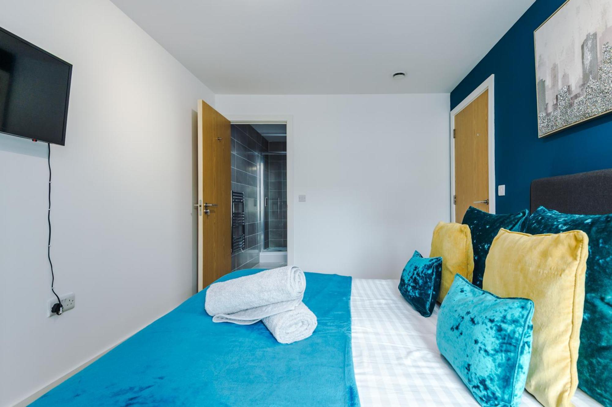 Lux Livin' - Luxury 2 Bed With Skyline View & 24 Hour Gym Apartamento *