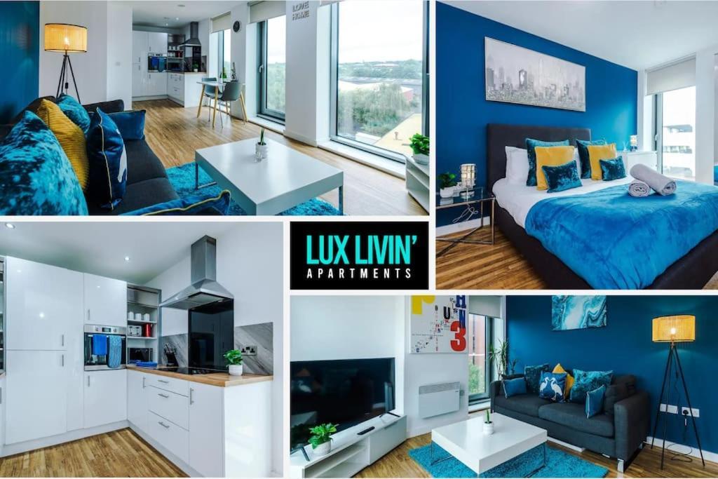 Apartamento Lux Livin' - Luxury 2 Bed With Skyline View & 24 Hour Gym *